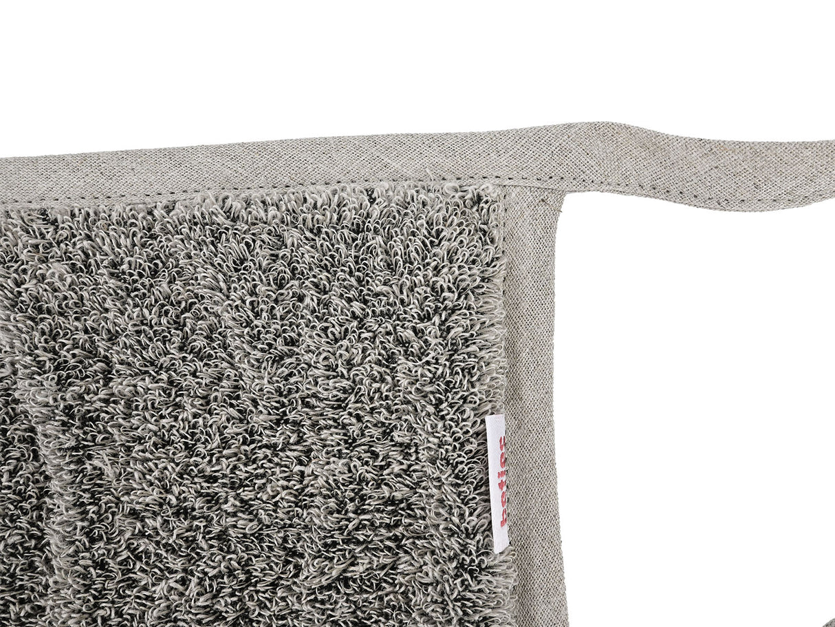 Leinen-Rückenwaschband 15x70 cm – Peeling-Frottee | SAVU