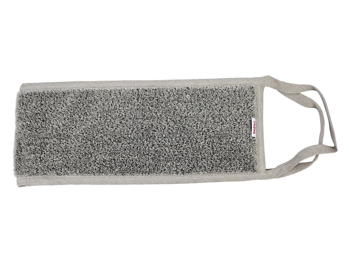Leinen-Rückenwaschband 15x70 cm – Peeling-Frottee | SAVU