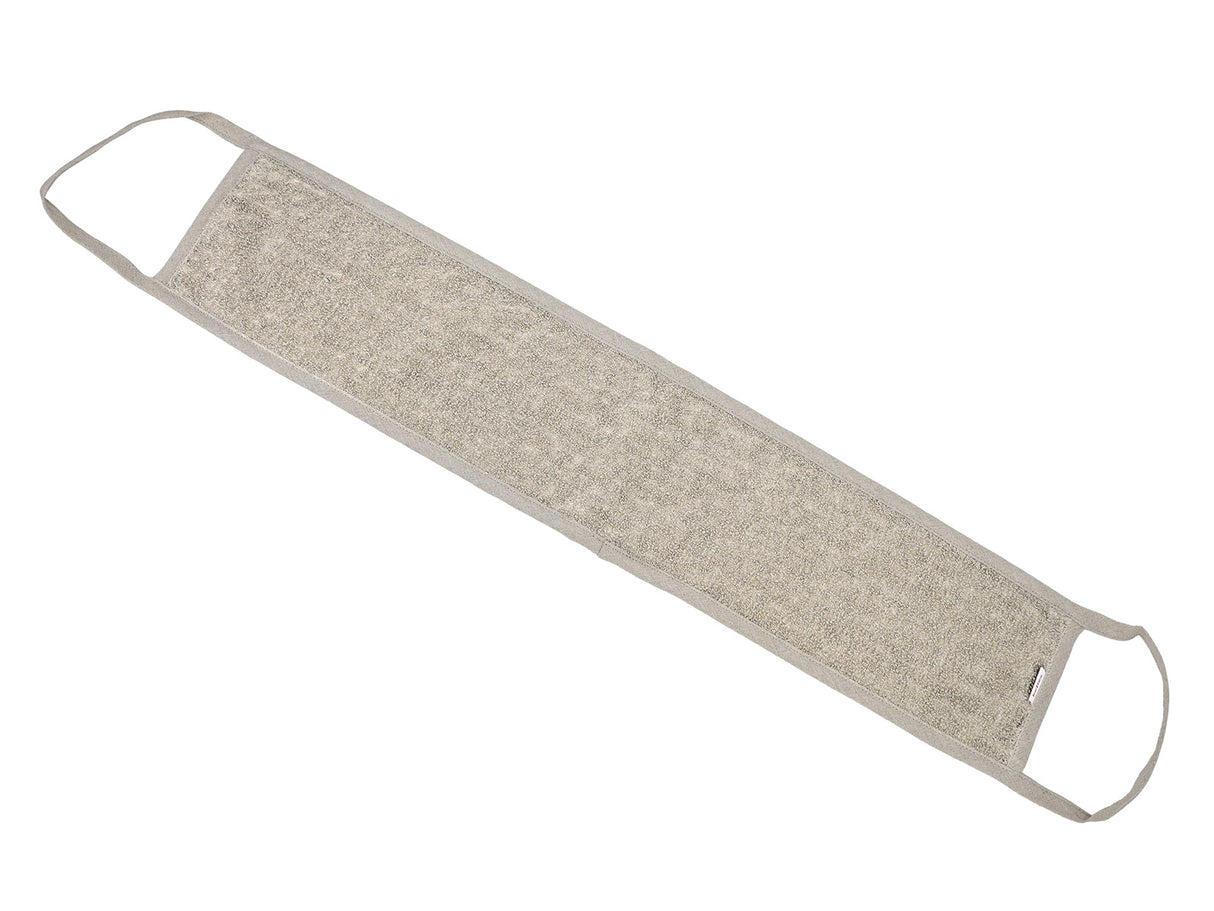 Leinen-Rückenwaschband 15x70 cm – Peeling-Frottee | SAVU