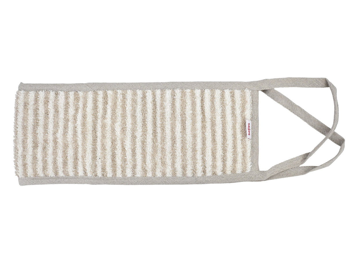 Leinen-Rückenwaschband 15x70 cm – Peeling-Frottee | SAVU