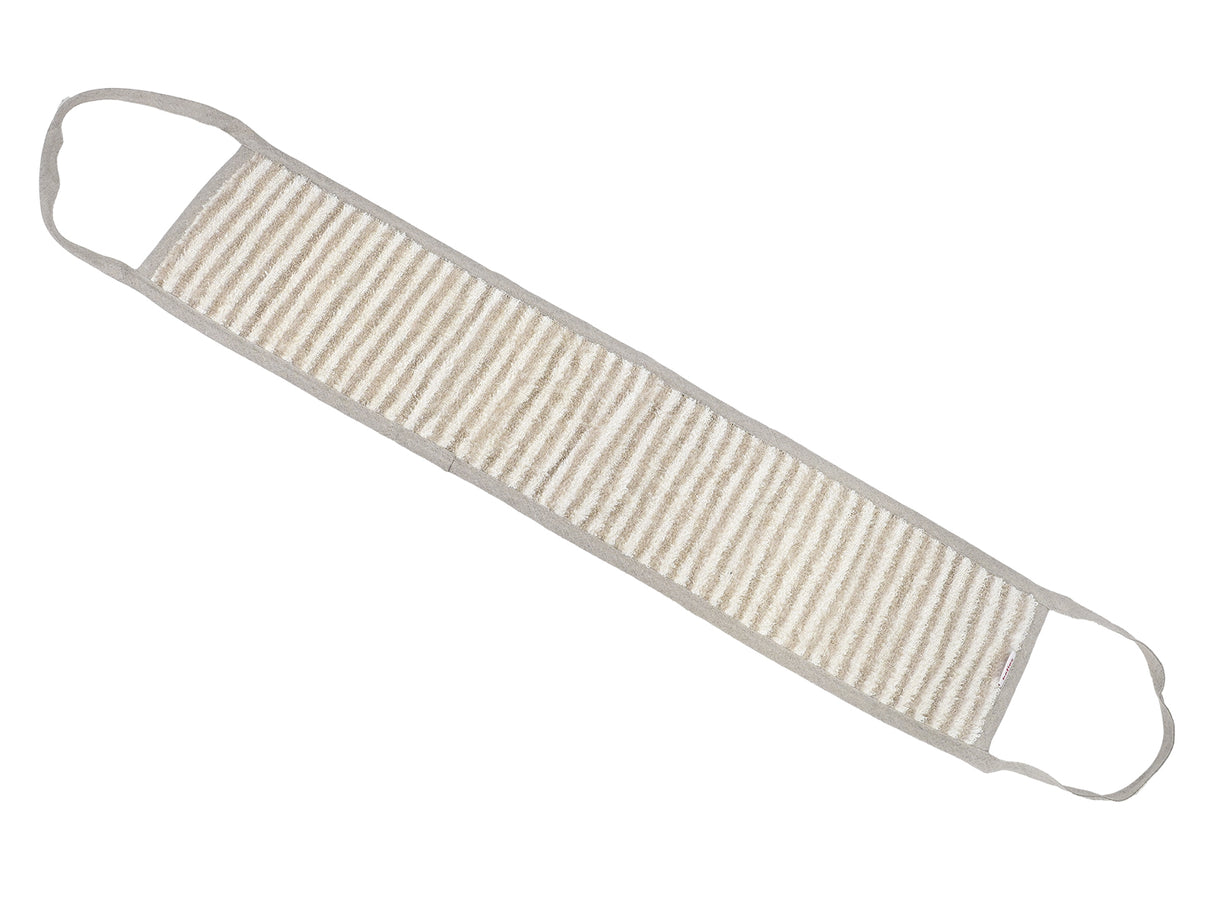 Leinen-Rückenwaschband 15x70 cm – Peeling-Frottee | SAVU