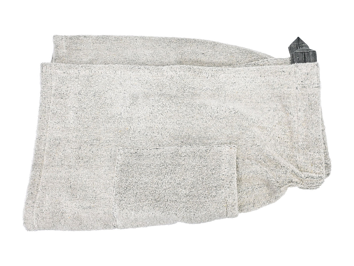 Sauna-Kilt 50x140 cm aus Leinen-Frottee mit Tasche | SAVU