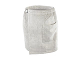 Sauna-Kilt 50x140 cm aus Leinen-Frottee mit Tasche | SAVU