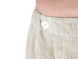 Sauna-Kilt 50x140 cm aus Leinen-Frottee mit Tasche | SAVU