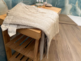 Sauna-Kilt 50x140 cm aus Leinen-Frottee mit Tasche | SAVU