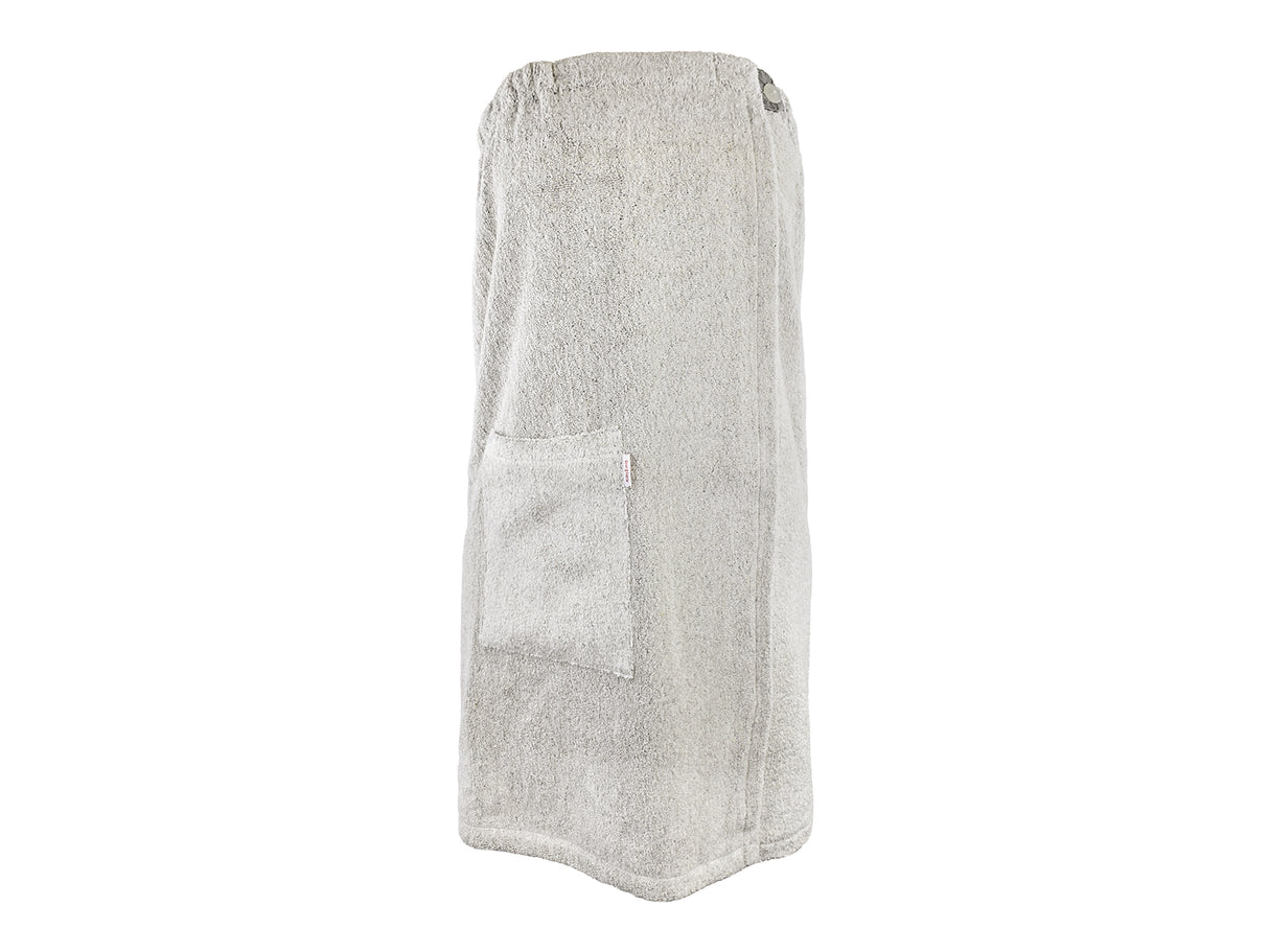 Sauna-Kilt 70x140 cm aus Leinen-Frottee mit Tasche | SAVU