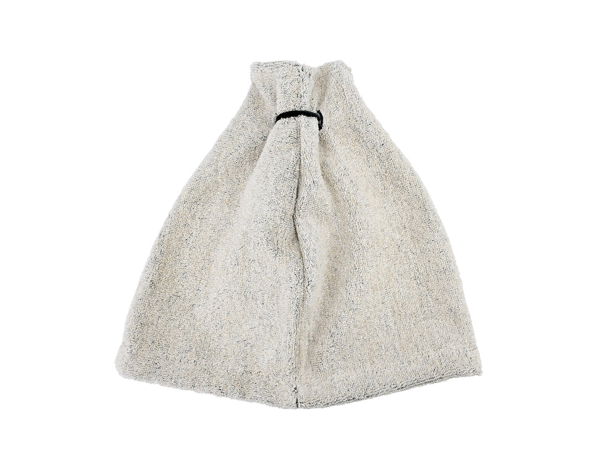 Saunahut Kamin aus Leinen-Frottee mit Lederband – One Size | SAVU