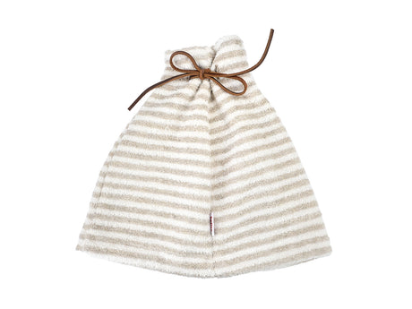 Saunahut Kamin aus Leinen-Frottee mit Lederband – One Size | SAVU