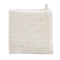 beties Savu Duschtuch 65x140 cm aus soft-Frottee-Leinen in Heubeige, gefaltet