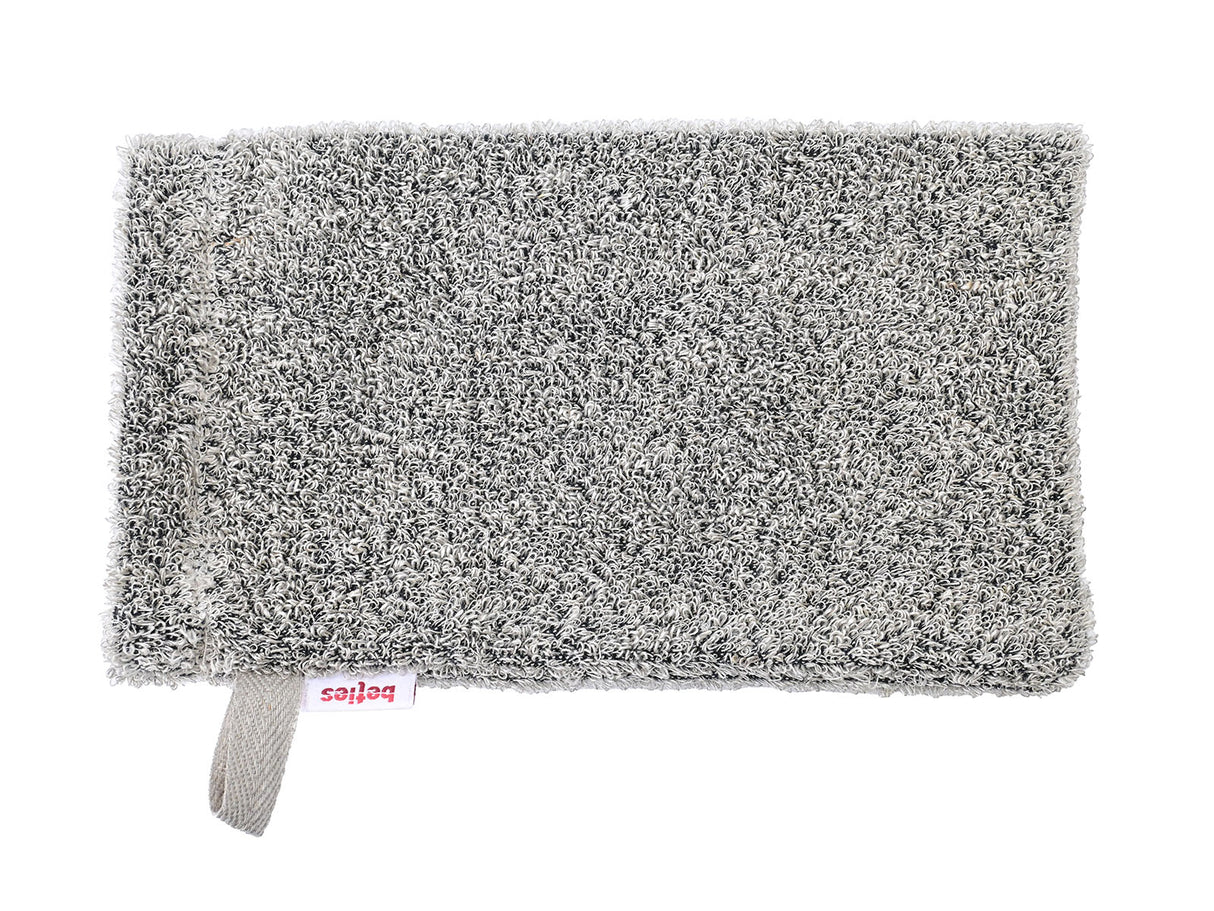 Leinen-Waschhandschuh 14x25 cm – Peeling-Frottee | SAVU