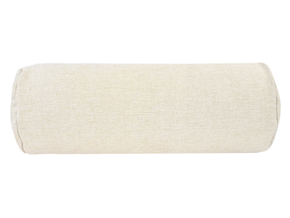 Nackenrollenhülle ca. 15x40 cm – melierter Möbelstoff mit Tiefe und Stand | beties WunschTON