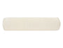  beties Wunschton Nackenrolle gefüllt 13x50 cm Macciato Beige – Vorderansicht, melierter Möbelstoff 