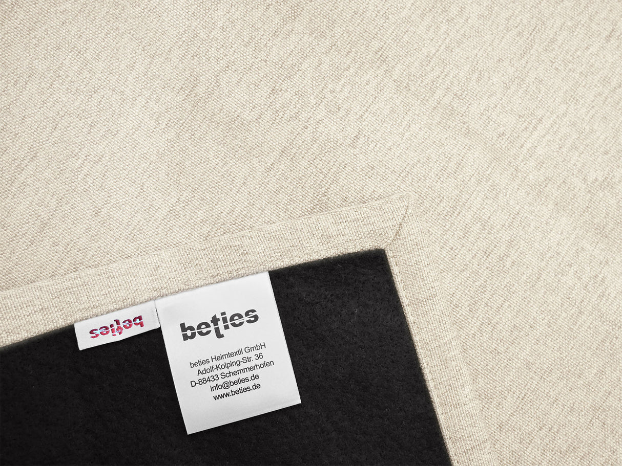 Mitteldecke ca. 80x80 cm – melierter Möbelstoff mit Tiefe und Stand | beties WunschTON