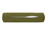Nackenrolle gefüllt ca. 13x50 cm – melierter Möbelstoff mit Tiefe und Stand | beties WunschTON