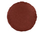  beties Wunschton Kissenhülle Rusty Bordeaux 40 cm rund – vorderansicht 