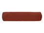  beties Wunschton Nackenrolle gefüllt Rusty Bordeaux 13x50 cm – vorderansicht 