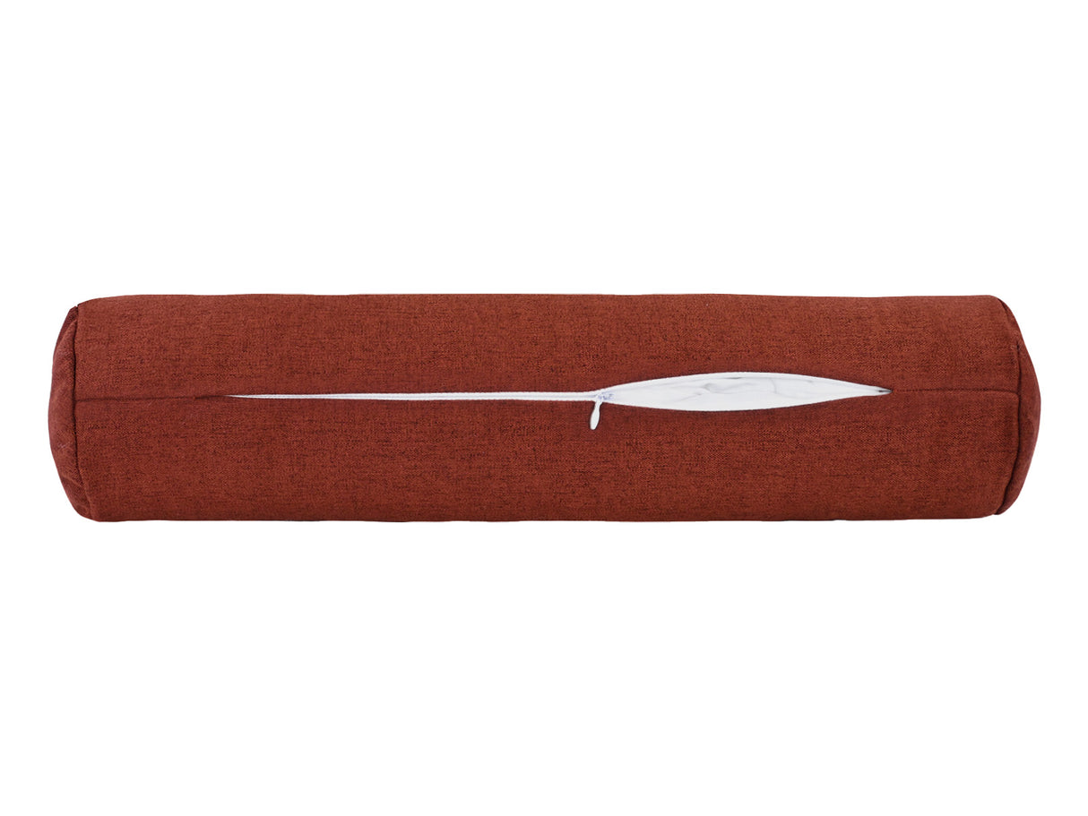 Nackenrolle gefüllt ca. 13x50 cm – melierter Möbelstoff mit Tiefe und Stand | beties WunschTON