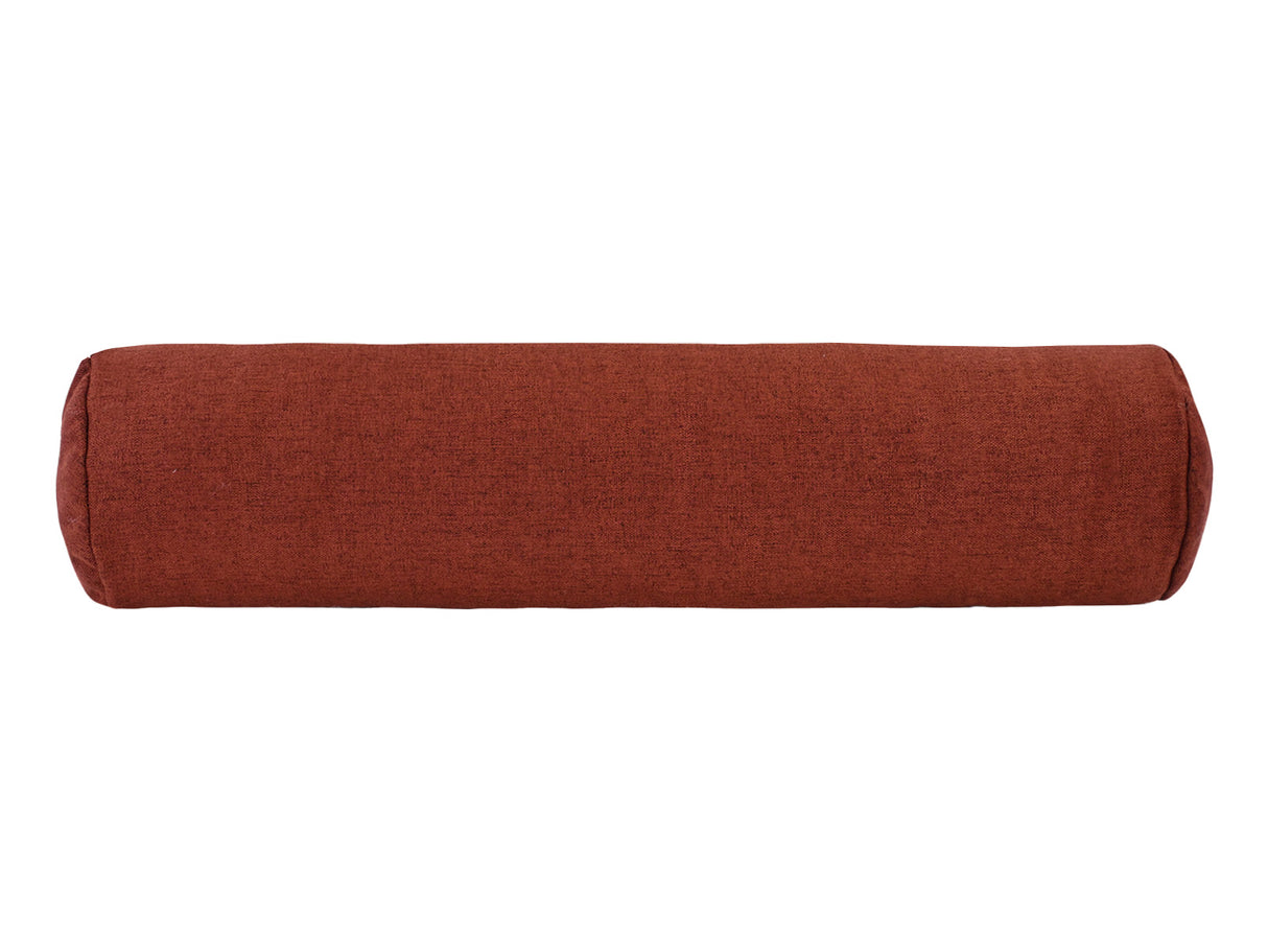 Nackenrolle gefüllt ca. 13x50 cm – melierter Möbelstoff mit Tiefe und Stand | beties WunschTON