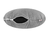 Kissenhülle ca. 50 cm Ø  – melierter Möbelstoff mit Tiefe und Stand | beties WunschTON