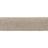 beties Wunschton Nackenrolle gefüllt 13x50 cm Taupe Braun – Vorderansicht, melierter Möbelstoff 
