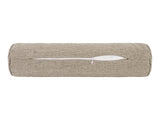 Nackenrolle gefüllt ca. 13x50 cm – melierter Möbelstoff mit Tiefe und Stand | beties WunschTON