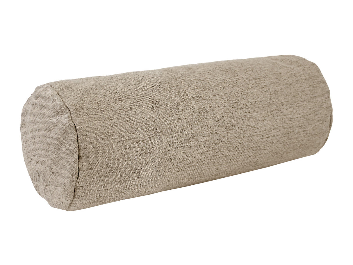 Nackenrollenhülle ca. 15x40 cm – melierter Möbelstoff mit Tiefe und Stand | beties WunschTON