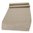 beties Wunschton Tischläufer 40x130 cm Taupe Braun – Vorderansicht, melierter Möbelstoff