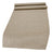 beties Wunschton XL Tischläufer 40x220 cm Taupe Braun – Vorderansicht, melierter Möbelstoff