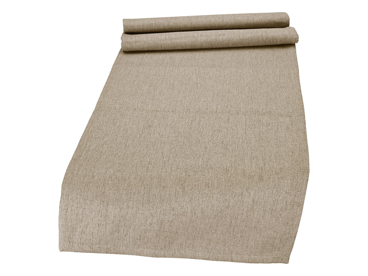 XL Tischläufer ca. 40x220 cm – melierter Möbelstoff mit Tiefe und Stand | beties WunschTON