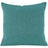  beties Wunschton Kissenhülle 40x40 cm Teal Petrol – vorderansicht, melierter Möbelstoff 
