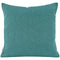  beties Wunschton Kissenhülle 40x40 cm Teal Petrol – vorderansicht, melierter Möbelstoff 