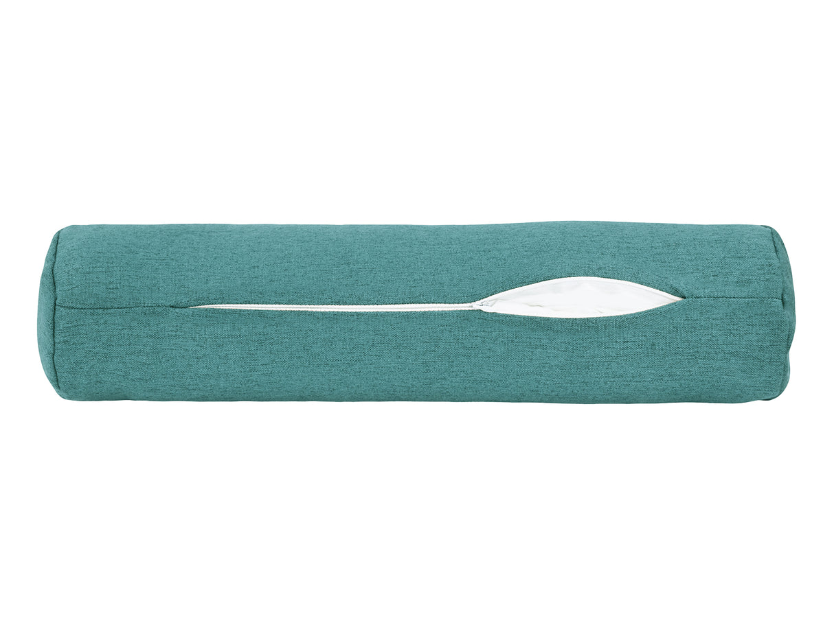 Nackenrolle gefüllt ca. 13x50 cm – melierter Möbelstoff mit Tiefe und Stand | beties WunschTON