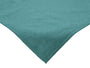  beties Wunschton XS Mitteldecke 60x60 cm Teal Petrol – Vorderansicht, melierter Möbelstoff 