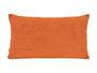  beties Wunschton Kissenhülle 30x50 cm Terracotta Orange – vorderansicht, melierter Möbelstoff 