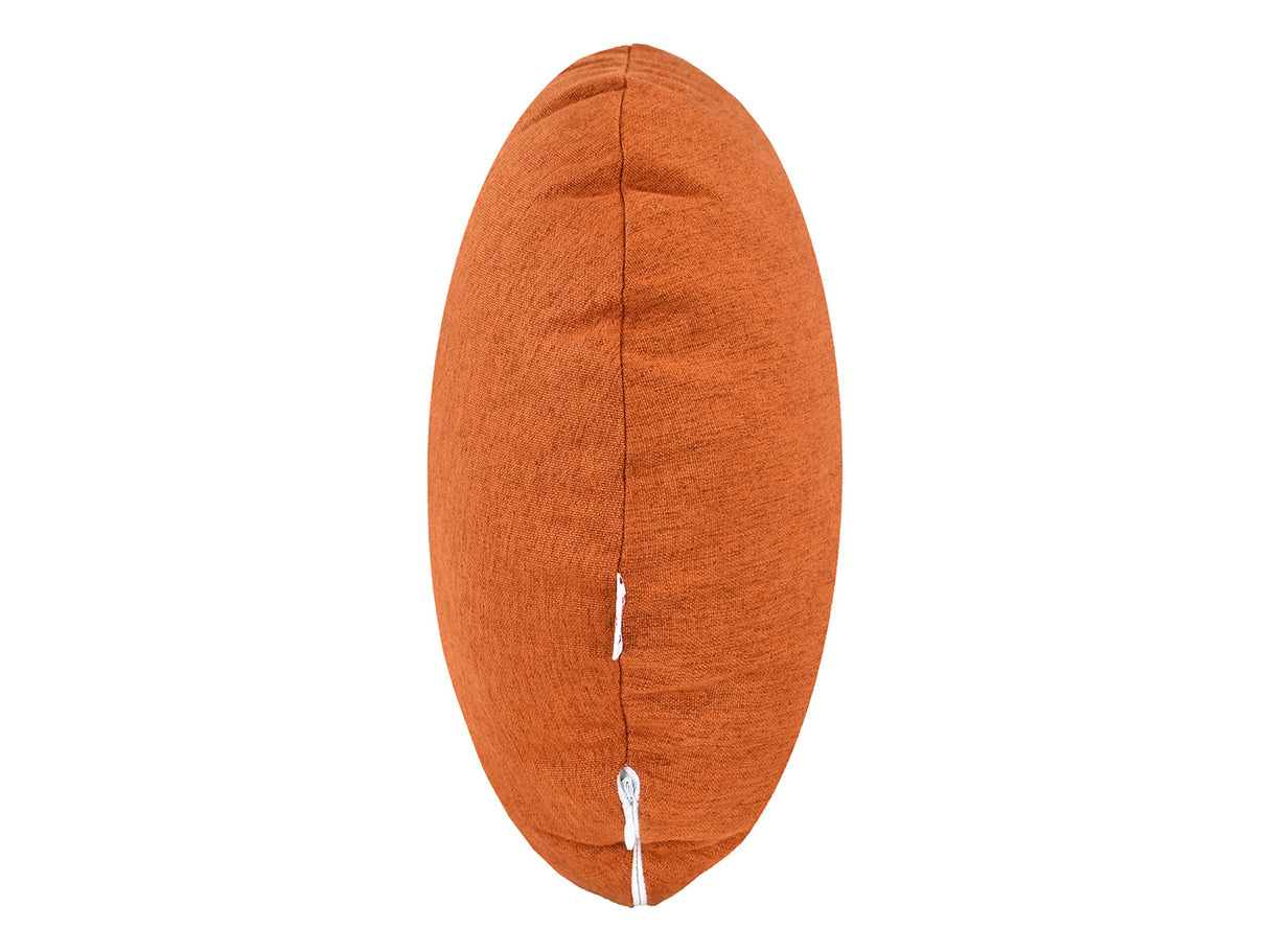 Kissenhülle ca. 40 cm Ø  – melierter Möbelstoff mit Tiefe und Stand | beties WunschTON
