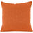 beties Wunschton Kissenhülle 45x45 cm Terracotta Orange – vorderansicht, melierter Möbelstoff