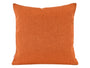  beties Wunschton Kissenhülle 50x50 cm Terracotta Orange – vorderansicht, melierter Möbelstoff 
