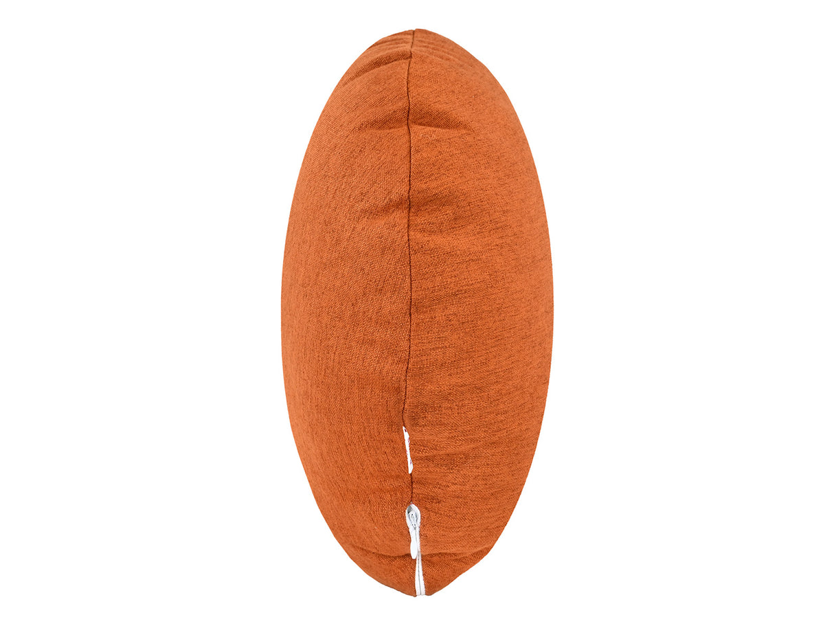 Kissenhülle ca. 60 cm Ø  – melierter Möbelstoff mit Tiefe und Stand | beties WunschTON