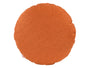  beties Wunschton Kissenhülle rund Ø60 cm Terracotta Orange – vorderansicht, melierter Möbelstoff 