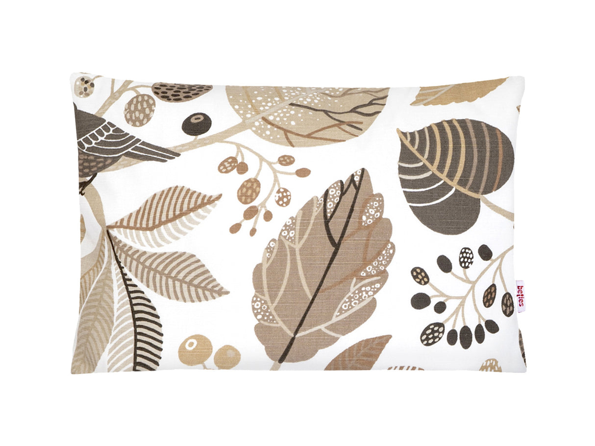 Kissenhülle 25x35 cm taupe Baumwolle beties "Zauberwald"