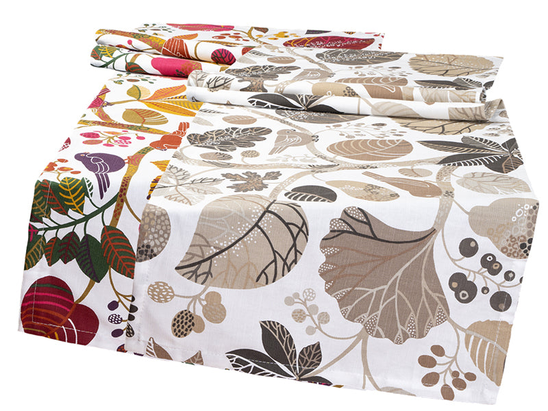 Chemin de table env. 40x150 cm coton beties "Magic Forest"
