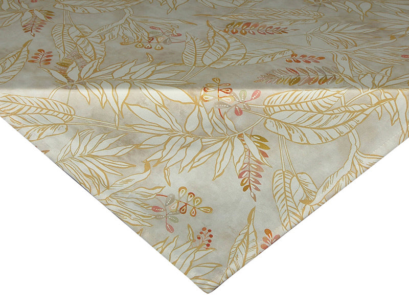 Couverture moyenne env. 80x80 cm 100% coton beties "Feuille d'Or" Atelier