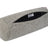 Nackenrollen Hülle ca. 15x40 cm  steel-grau beties "Boucle"