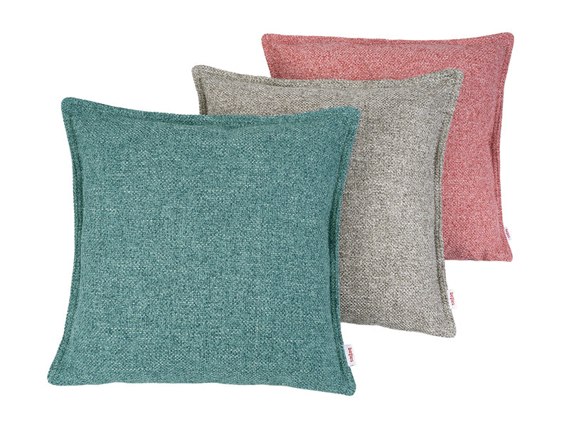 Housse de coussin env. 50x50 cm jeans double couture beties "Boucle"