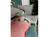 Housse de coussin env. 50x50 cm jeans double couture beties "Boucle"