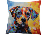 Kissenhülle ca. 45x45 cm Mischgewebe POP Collection beties "Bunter Hund"