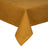  Tischdecke 100x100 cm curry-gelb Chenille-Haptik beties „FarbTon" – Tischwäsche Oeko-Tex 