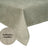 Tischdecke ca. 100x100 cm greig-taupe Chenille-Haptik beties "FarbTon"