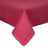  Tischdecke 100x100 cm himbeer-rot Chenille-Haptik beties „FarbTon" – Tischwäsche Oeko-Tex 