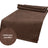 XL Tischläufer ca. 40x220 cm kaffeebohne-braun Chenille-Haptik beties "FarbTon"